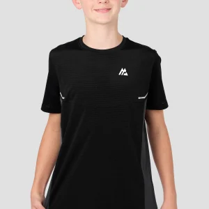 Boys Vortex T-Shirt - Black/Asphalt