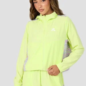 Women's Trail Windbreaker - Green/Pink/Blue