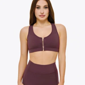Brassière ZipTech - Dark Cherry