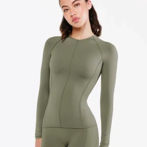 Top Power Manches Longues - Forest Mist