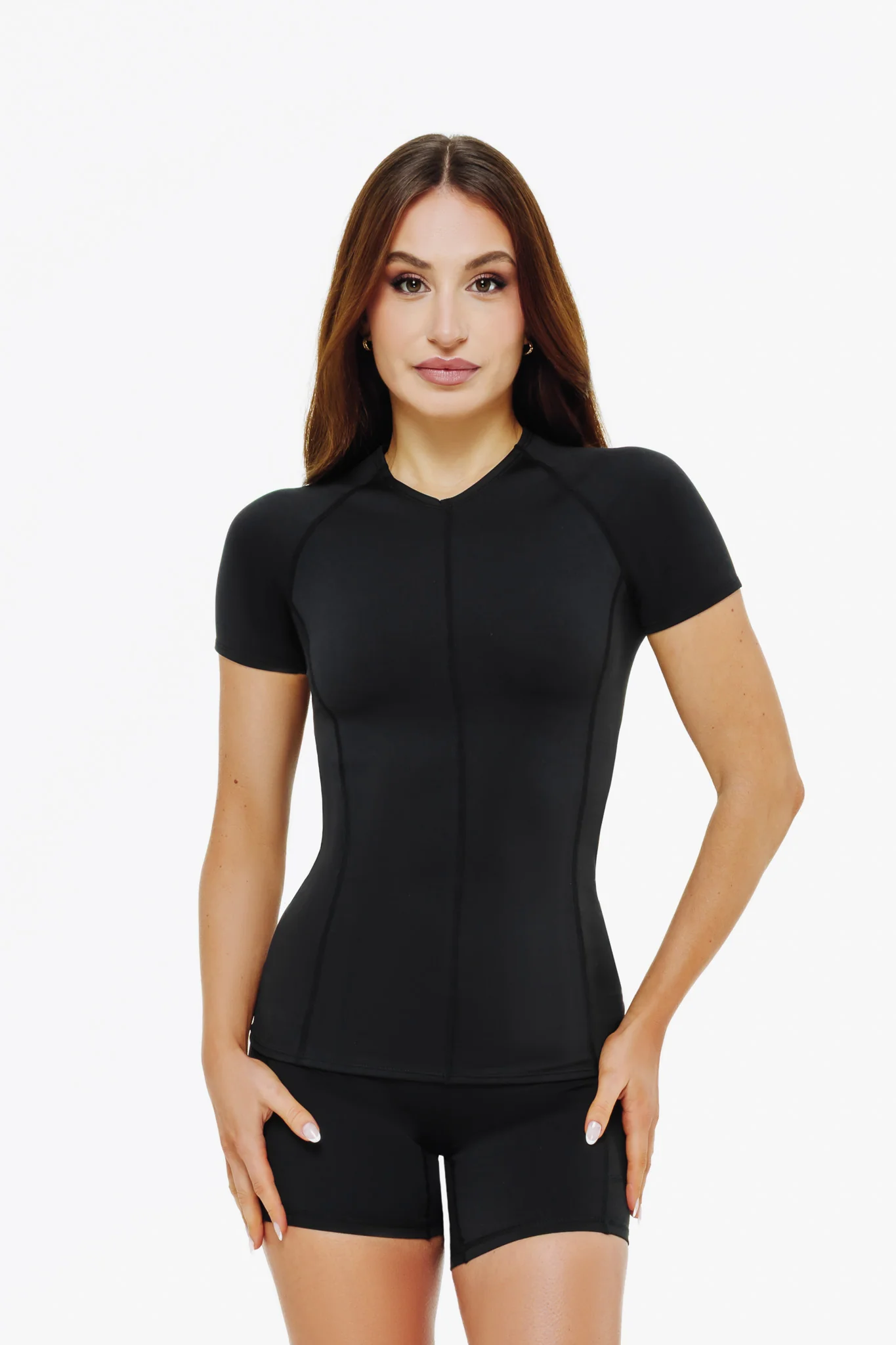 Top Power Manches Courtes - Black