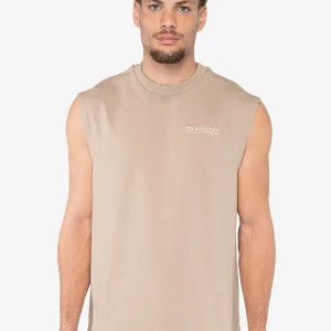 CUT OFF ACTIVE TERRY - SANDSTONE