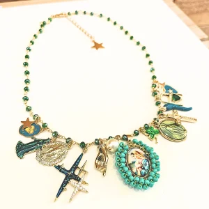 Collier Principessa Verde – Doré 18K