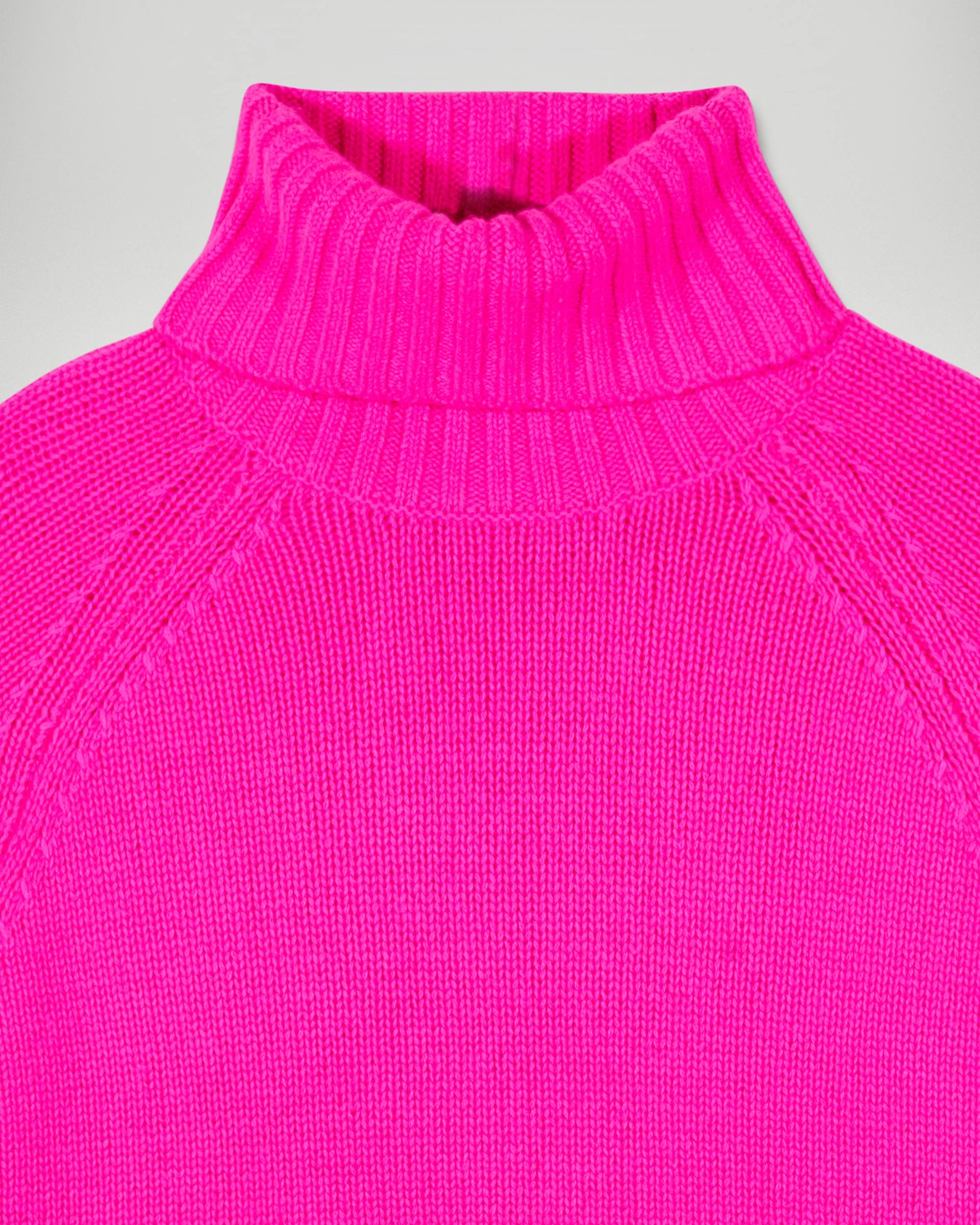 Pull Col Roulé Oversize (H25 / FEMME / Cosmic Pink) – Image 6