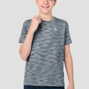 Boys Trail T-Shirt - Navy/Blue/Grey