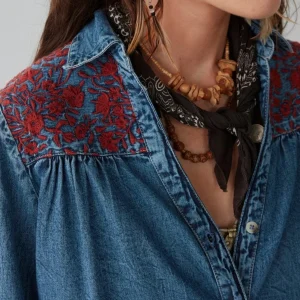 Blouse Phoebe Blue moon