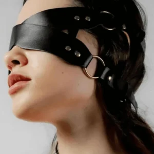 Bande Moi - Masque Bandeau Cuir Végan