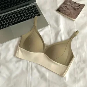 Soutien-gorge bralette doux avec bas décoratif