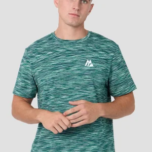 Trail T-Shirt - Green/Blue