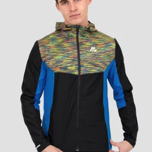 Trail Windbreaker - Blue/Pink/Yellow