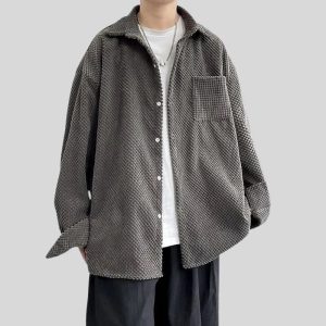 Chemise Homme Velour