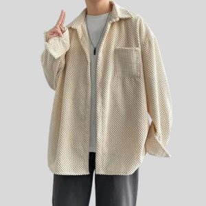 Chemise Homme Velours