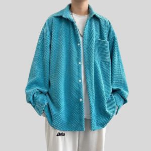 Chemise Homme en Velours