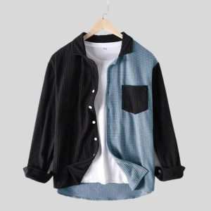 Chemise Homme en Velours Cotelé