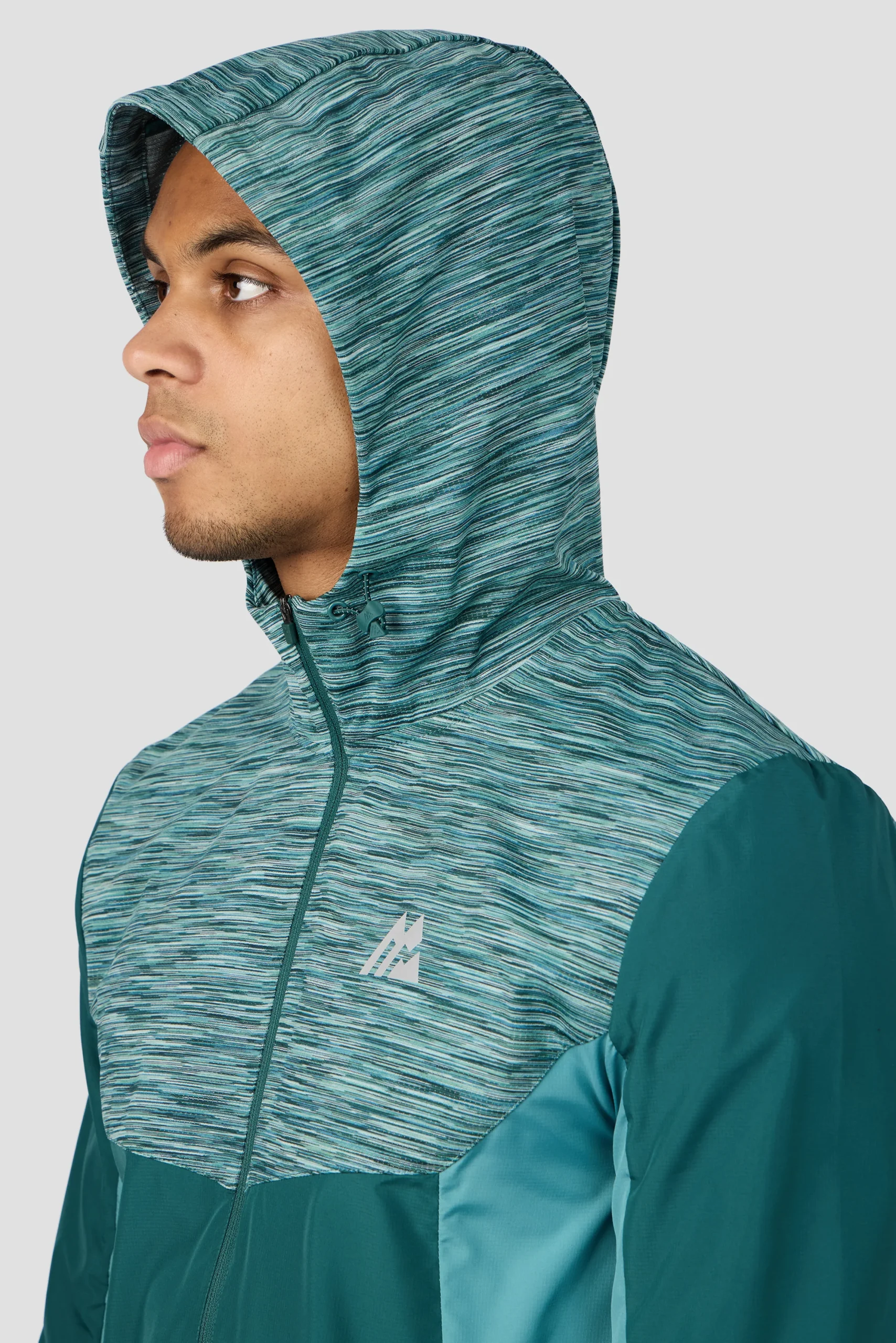 Trail Windbreaker - Light Teal Multi – Image 6