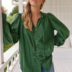 Blouse PINE verte
