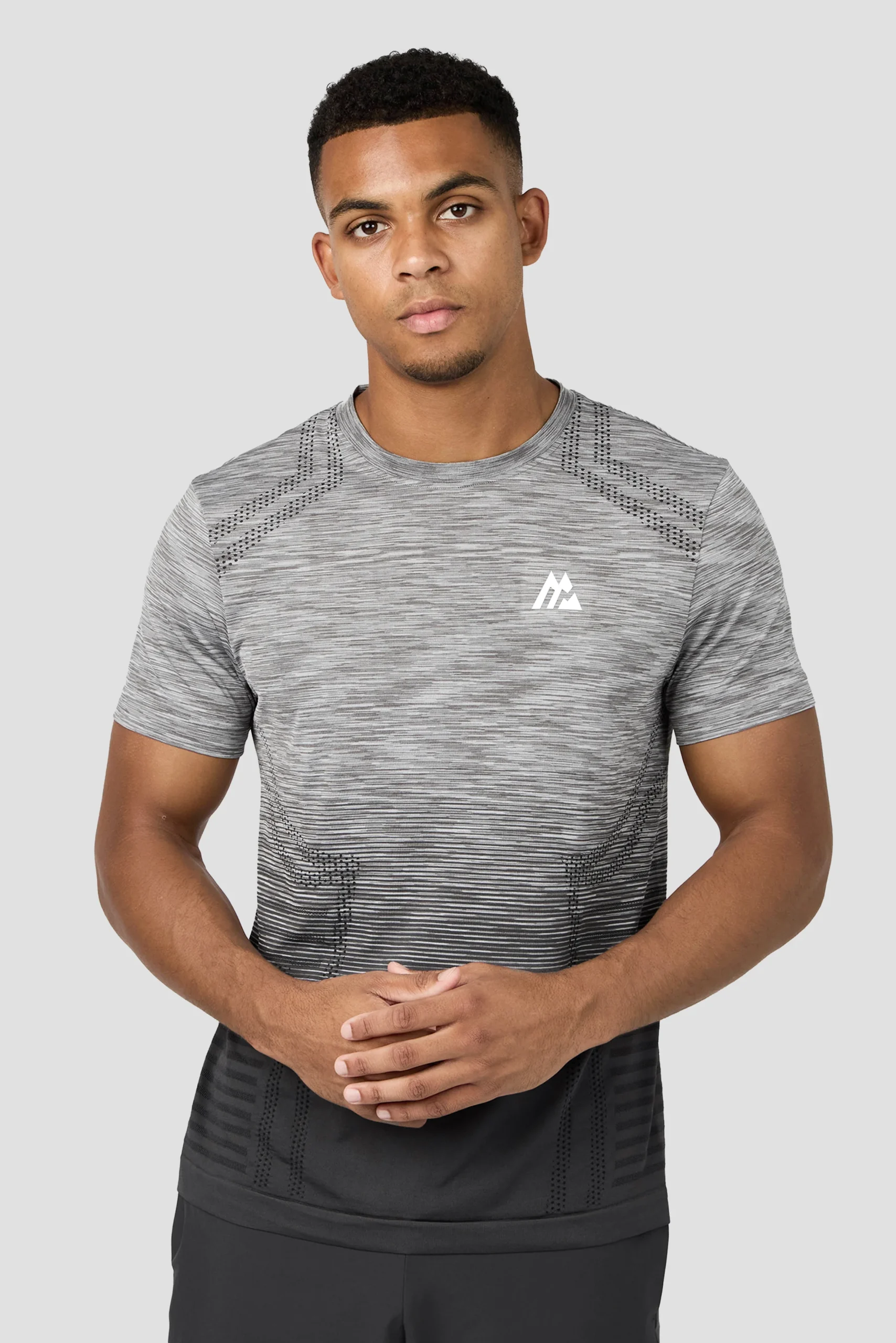 Vector Seamless T-Shirt - Grey/Black