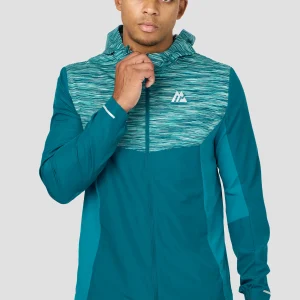 Trail Windbreaker - Teal Multi
