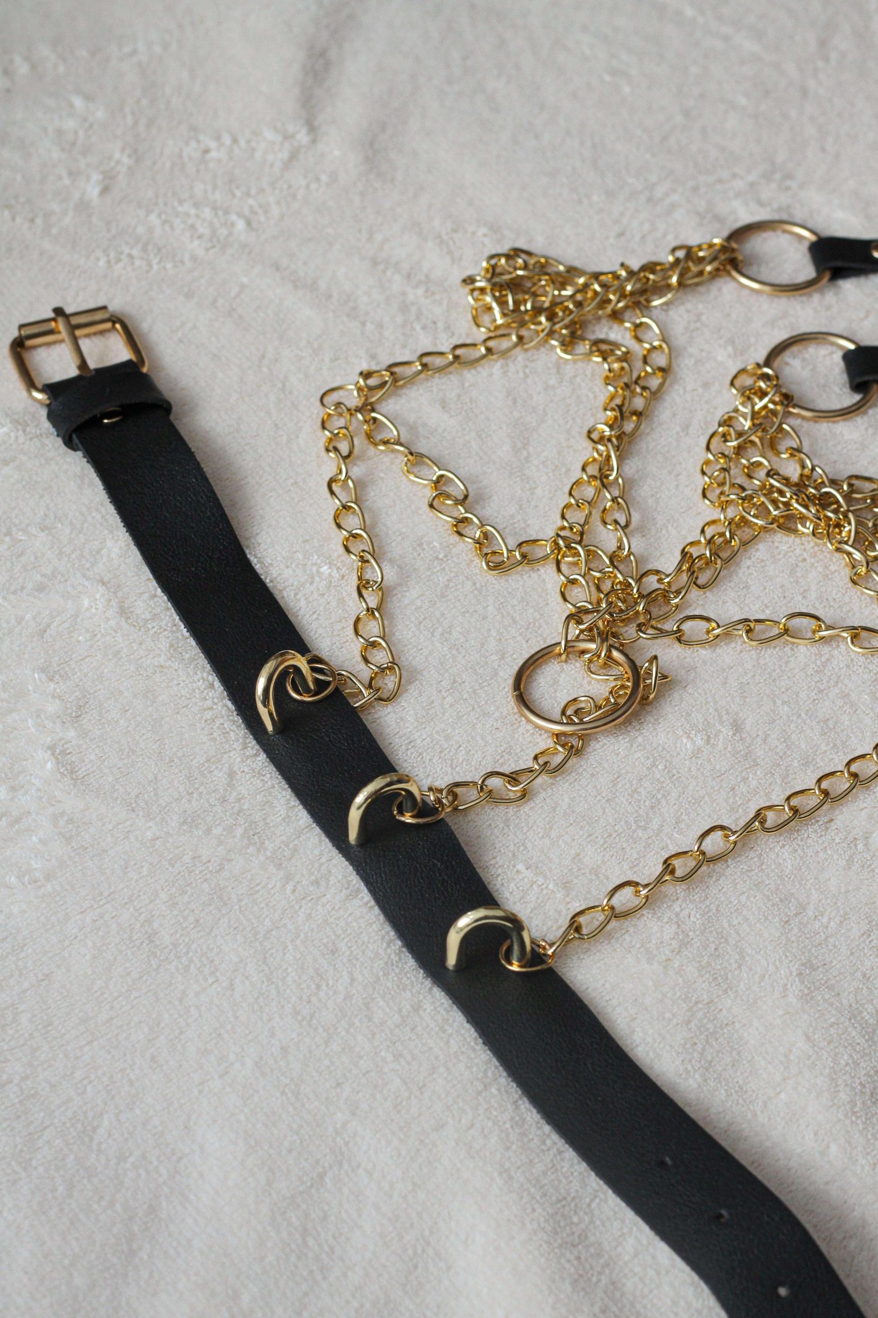 Aphrodite - Harnais à Chaînes Dorées – Image 5