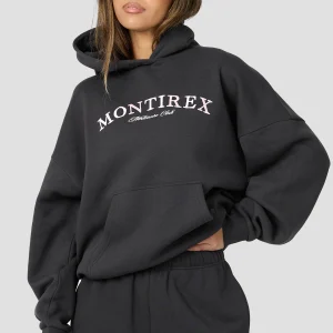 Athleisure Club Hood - Washed Black