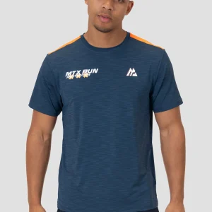MTX Run City Amsterdam T-Shirt - Naval/Fiery Orange