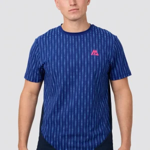 MTX Run Tempo T-Shirt - Marine Blue/Midnight Blue