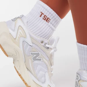 Chaussettes - Blanc/Caramel - Pack de 3