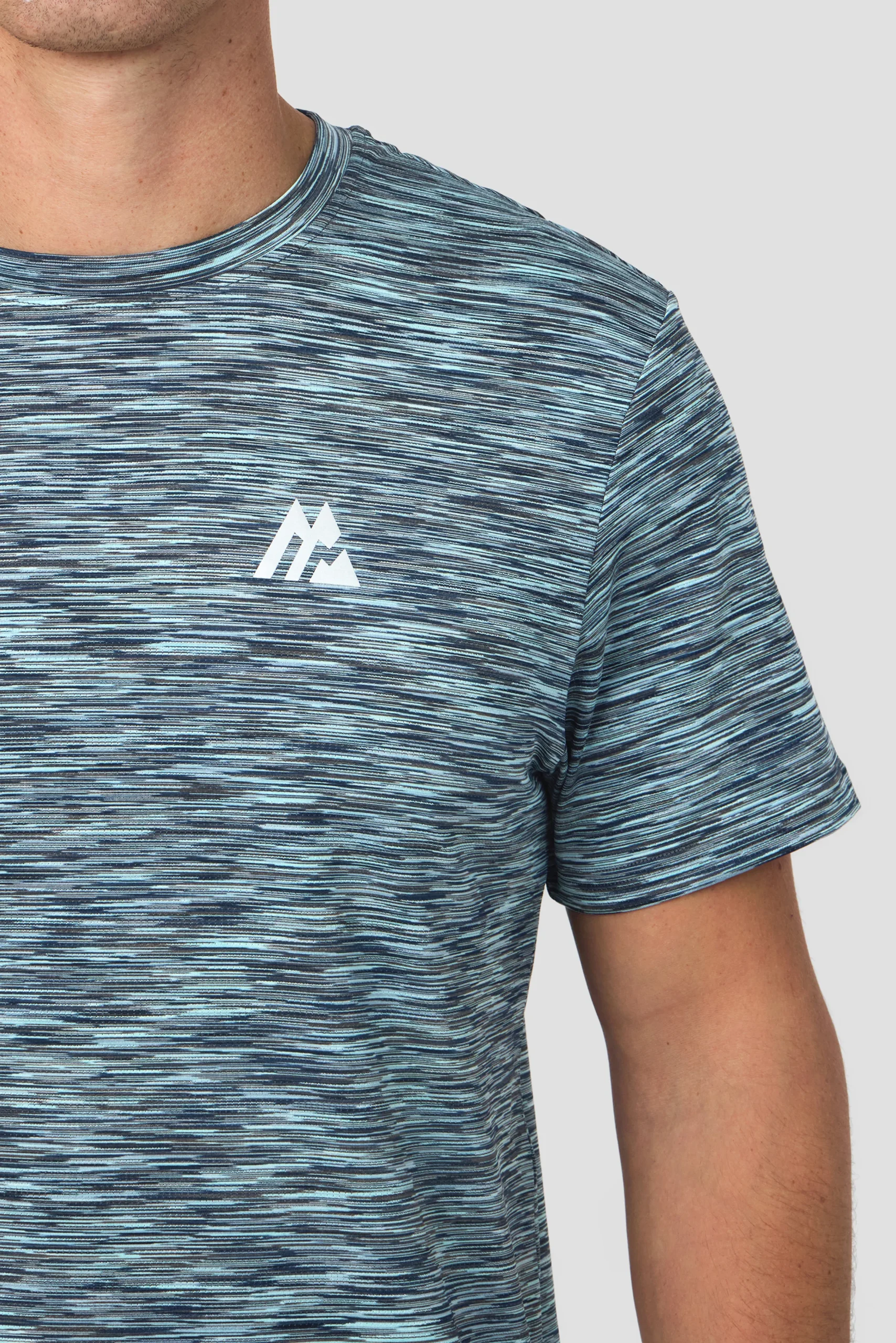 Trail T-Shirt - Grey/Blue/Navy – Image 5