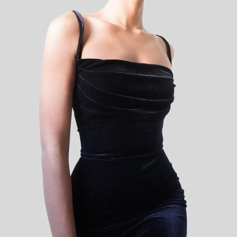 Petite Robe Noire Velours – Image 3