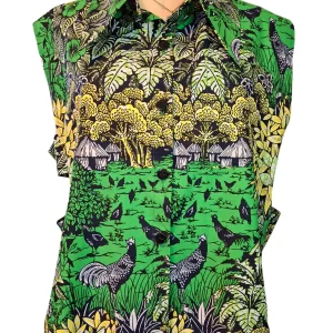 Chemisier Débardeur Femme