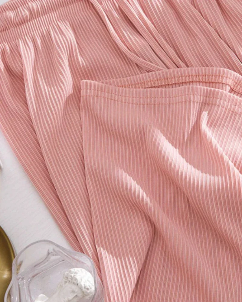 Pantalons longs confortables à jambes larges – Image 6