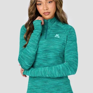 Women's Trail 1/4 Zip - Teal/Blue