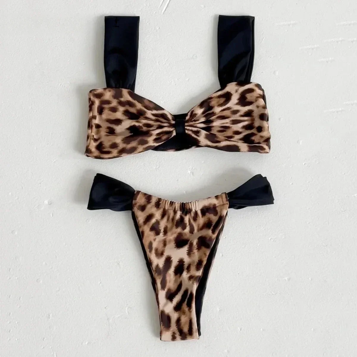 Bikini deux pièces à nœuds géant – Image 2