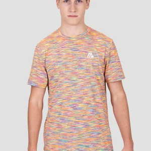Trail T-Shirt - Blue/Pink/Orange