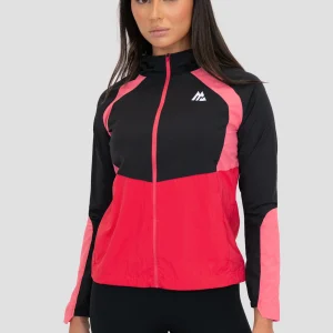 Ultima Windbreaker - Black/Strawberry Soda/Persian Pink