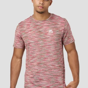 Trail T-Shirt - Khaki/Pink/Red