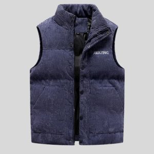 Veste Sans Manche Velours