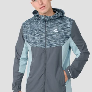 Trail Windbreaker - Grey/Blue/Navy