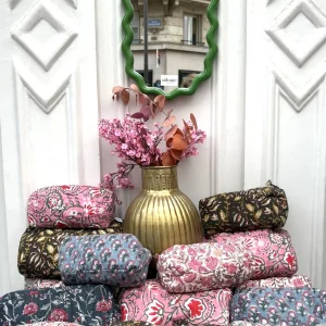 TROUSSE COTON MATELASSE - VERT - ANGELE