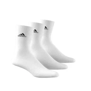 LOT DE 3 PAIRES DE CHAUSSETTES ADIDAS BLANC