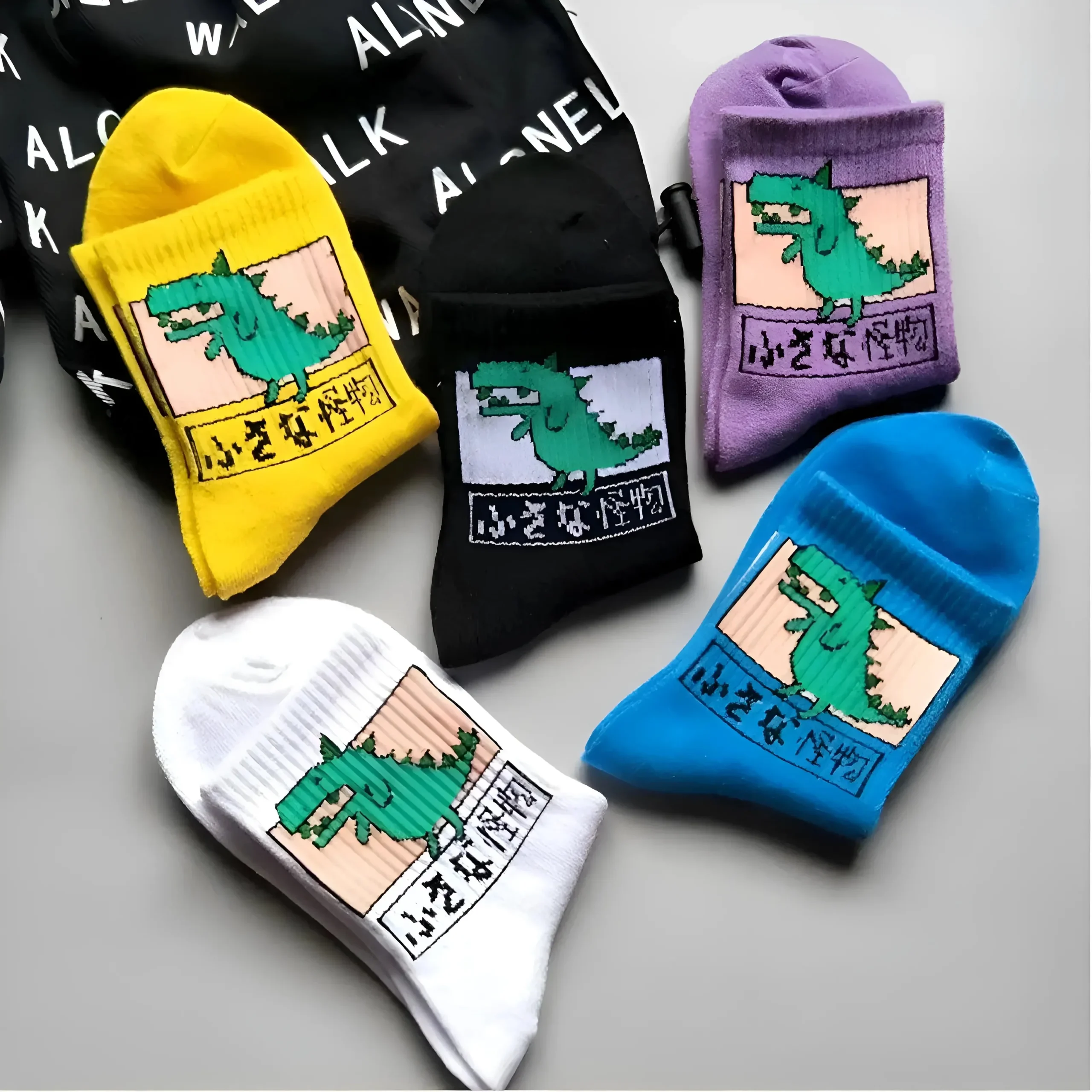 Chaussettes de dinosaure pour femmes
