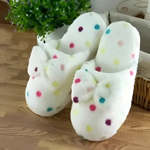 Chaussons avec nœud