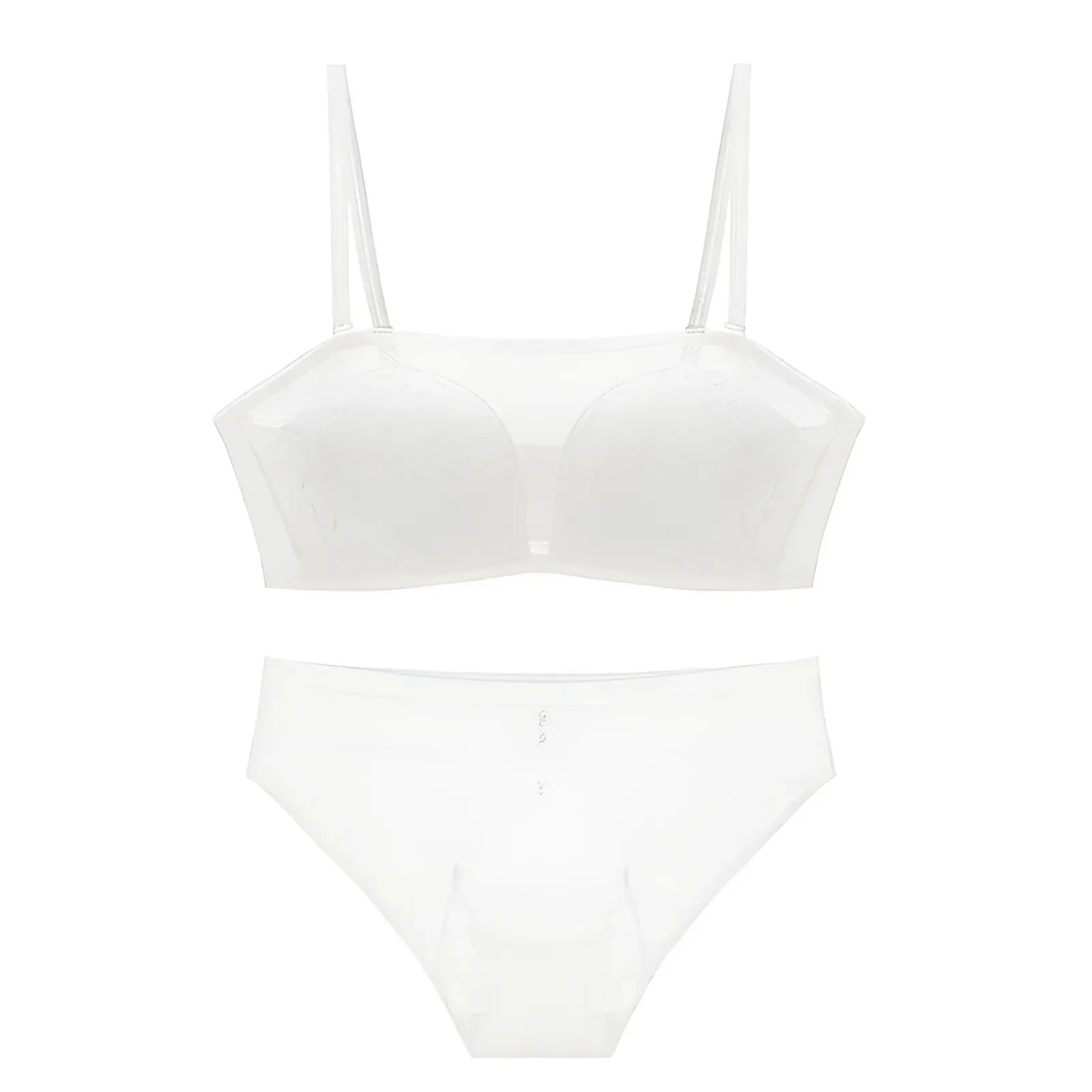 Ensemble de lingerie de mariée sans bretelles – Image 4