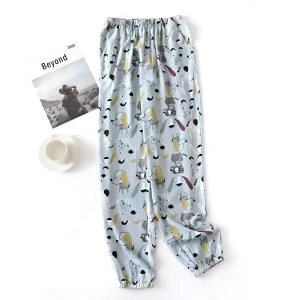 Pantalons de pyjama à motifs colorés