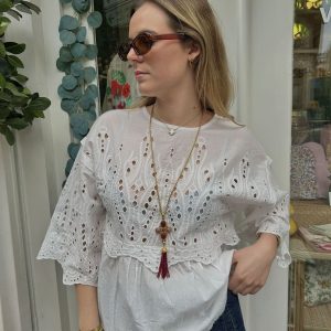 BLOUSE COTON - BROOKE - UPCYCLING GLAM