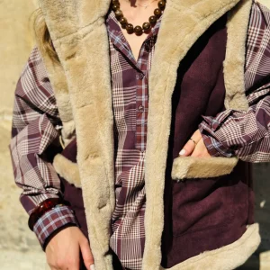 BLOUSON AVIATEUR SANS MANCHE - SAINT EX - EXCLU WEB