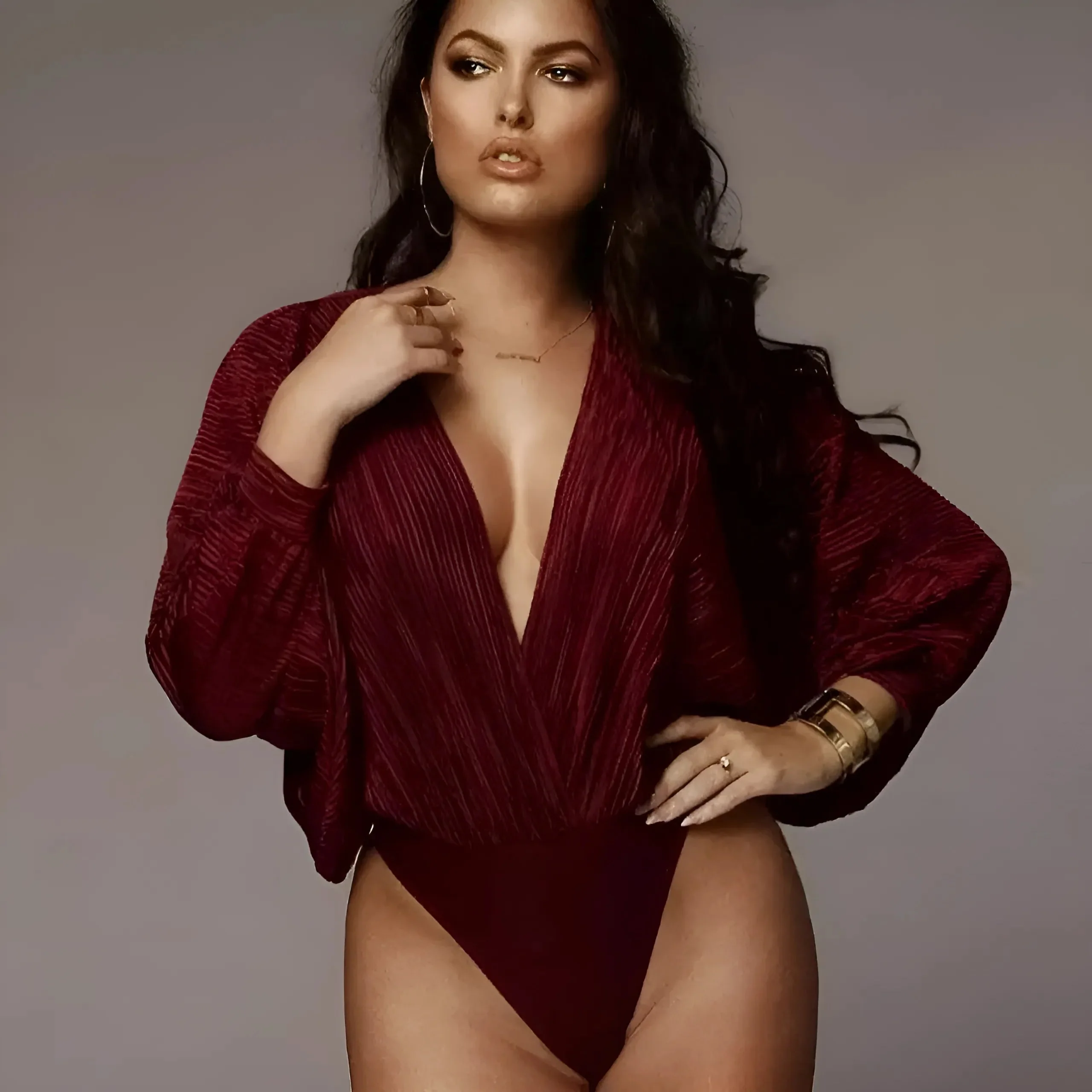 Body en dentelle plissé – Image 6