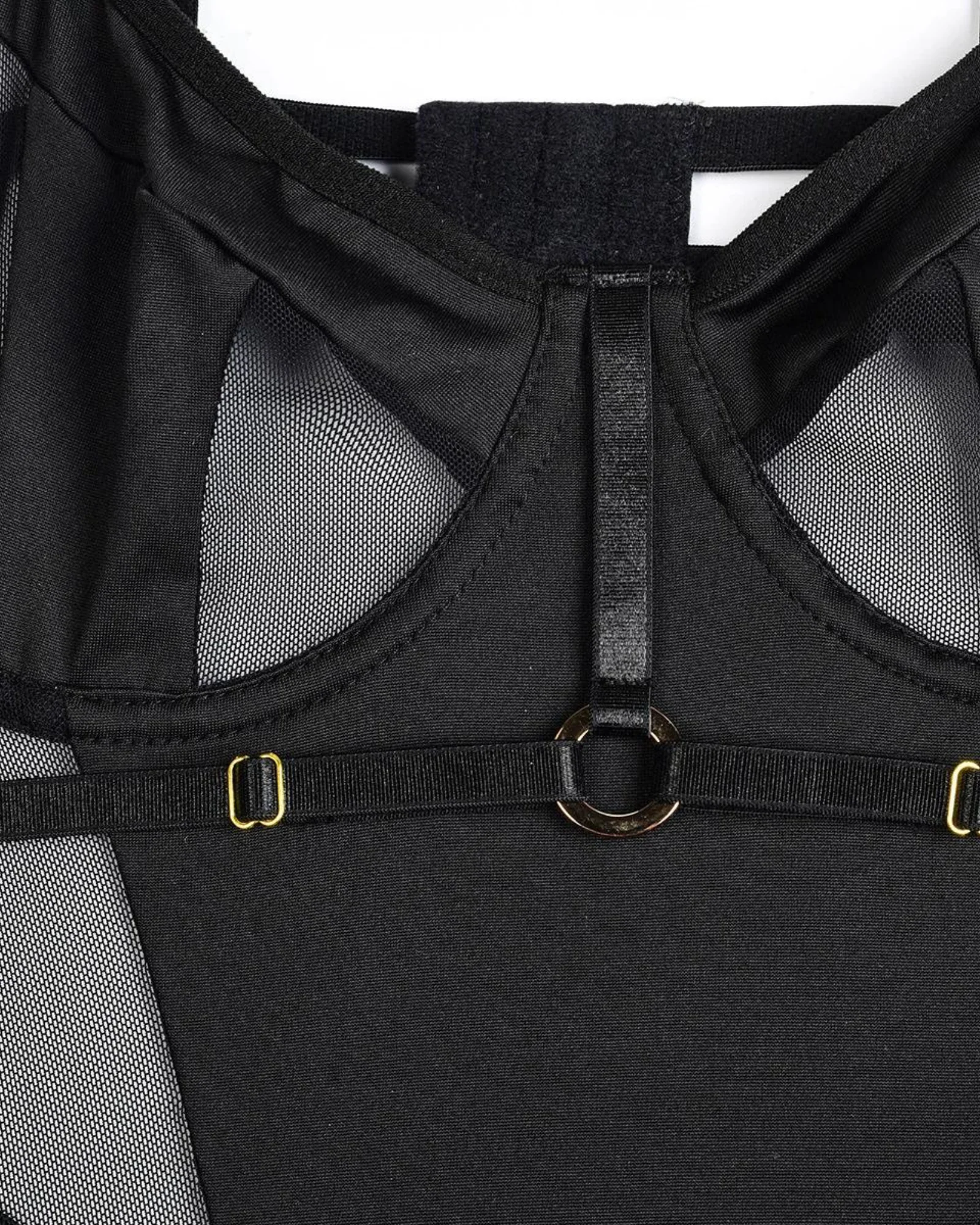 Body avec des bretelles réglables et des fermetures métalliques – Image 9