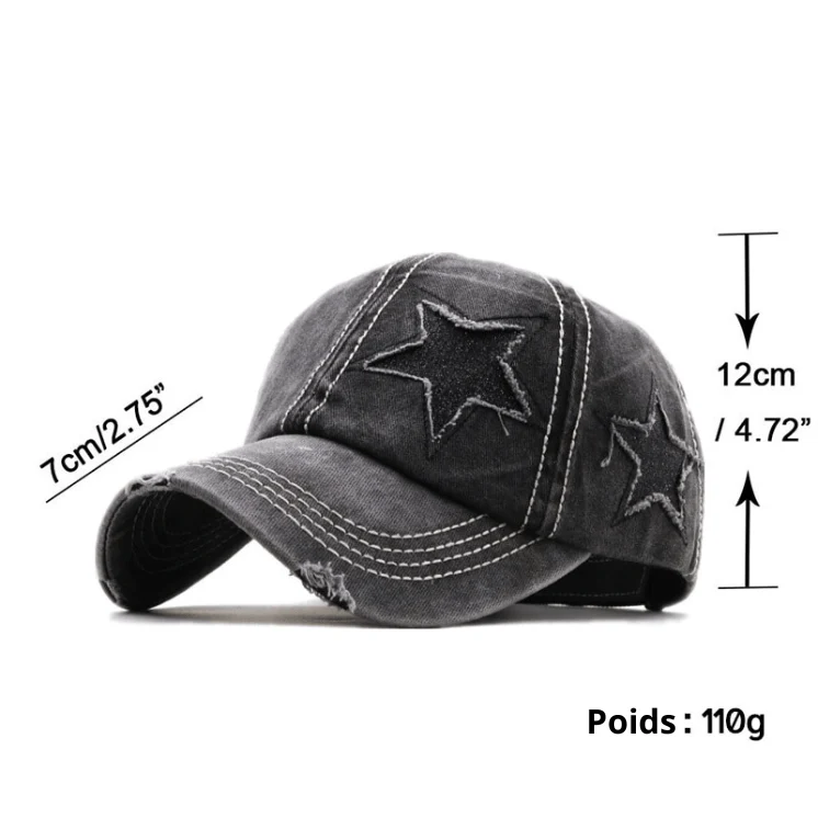 Casquette De Sport Star Denim – Image 6