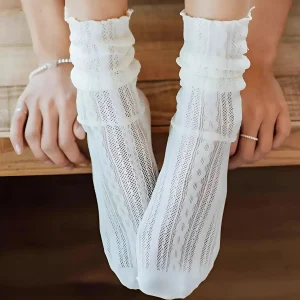 Chaussettes ajourées pour femmes